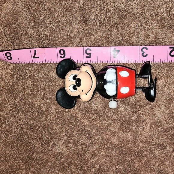 Vintage 1977 Mickey Mouse Wind-Up Toy - Picture 5 of 5